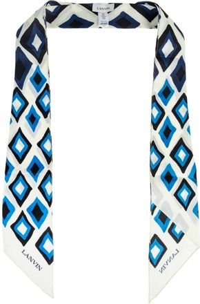 Lanvin Heren, Accessoires, Blauw, Maat: ONE Size Zijde