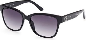 Guess GU7823 01B Womens Sunglasses Black Size 56