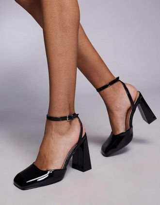 Simmi London Simmi London Didi Heeled mary janes in black