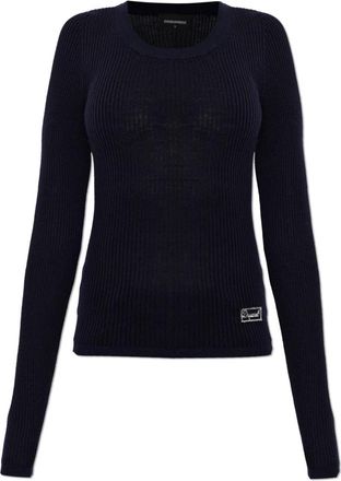 Dsquared2 Donna, Maglie, Blu, XS, new