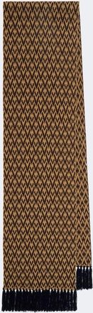 Valentino Garavani Toute La V virgin jacquard wool scarf