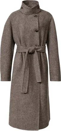 Fabiana Filippi Cappotto con cintura - - Coats - Donna - Marrone - S