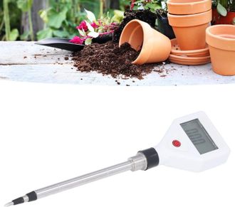 OEM Medidor De Conductividad El&eacute;ctrica Del Suelo, Comprobador Port&aacute;til Para Plantas En Maceta, Detector Digital De Suelo Para Flores, Medidor De Conductiv