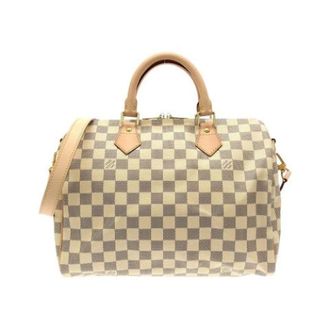 Louis Vuitton Pre-owned Boston Bag - Dames - Pre-owned - Beige - Maat: ONE Size