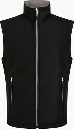Regatta Mens Regatta Professional Mens Softshell 2 Layer Body Warmer - Black - Size: 44/Regular