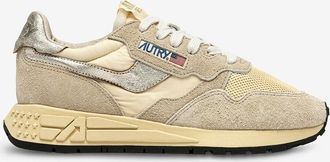 Autry Niedrige Materialmix-Schnürsneakers Reelwind