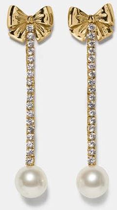 Kate Spade New York Bling And Bows Linear Earring