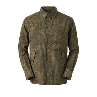 Mr & Mrs Italy Green Viscose Mens Mens Shirt