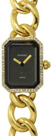 Chanel Pre-owned H0113 Polshorloge - Dames - Vintage Horloges - Zwart - ONE Size - Vintage