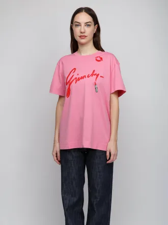 Givenchy Womens Multicolor Cotton T-Shirt