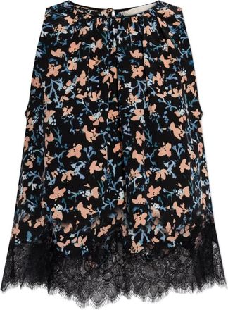 Ulla Johnson Dames, Tops, Zwart, Maat: 3XS Zijde