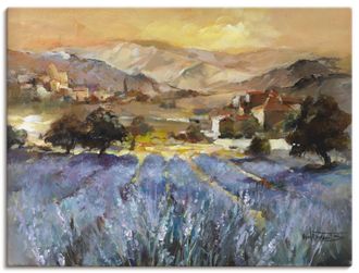 Artland Leinwandbild »Toskana Romantic I« Europa 1 Stk. tlg. auf Keilrahmen gespannt