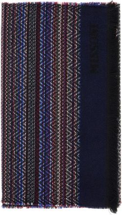 Missoni Sciarpa con frange - Blu