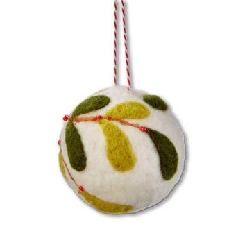 Tag Multicolor Holiday Sprig Felt Tree Ornament for Christmas in Multicolored at Nordstrom