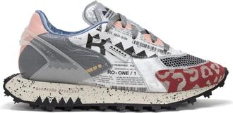 RUN OF Sneakers Ro-1 Marriot W - Dames - Sneakers - Veelkleurig - 36 EU - Katoen - Schoenen
