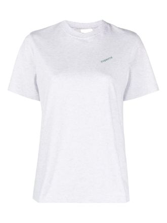 Coperni logo-embellished T-shirt - Grey