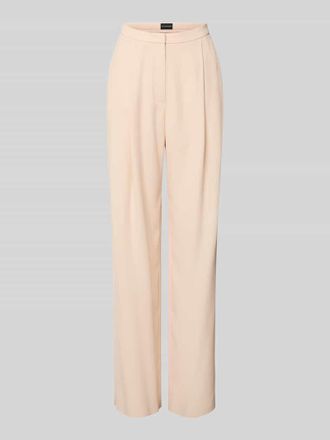 Emporio Armani Bundfaltenhose mit franz&ouml;sischen Eingrifftaschen in Hellrosa, Gr&ouml;&szlig;e 36