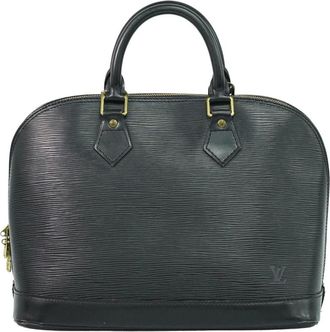Louis Vuitton Pre-owned Handbags, female, Black, Size: ONE SIZE Pre-owned Alma Handbag