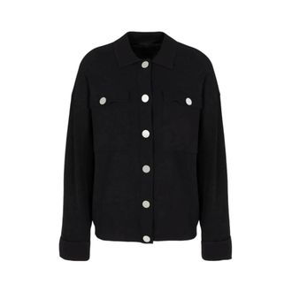 A|X Armani Exchange Jassen, Dames, Zwart, S, Stijlvolle Blouson Jas 6Ryb 1F Ymh 6Z