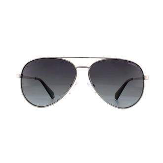 Polaroid Zonnebril PLD 6069/S/X 6LB WJ Ruthenium Grijs Verloop Gepolariseerd