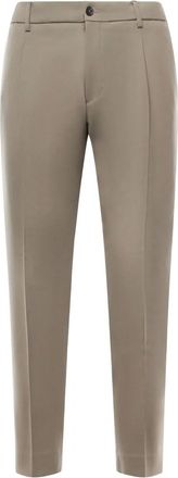 Be Able Pantaloni Riccardo CC con pieghe - Toni neutri