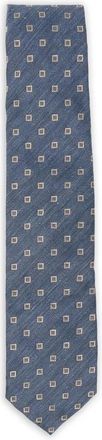Barba Cravatta con motivo geometrico - - Accessories - Uomo - Blu - ONE SIZE