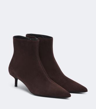 Staud Sebastian suede ankle boots