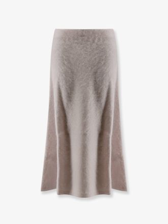 Nude Gonna Midi in cashmere certificato - NUDE - gender_Woman