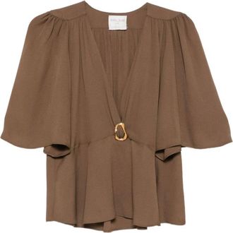 Forte_Forte Donna, Camicette, Marrone, S, new