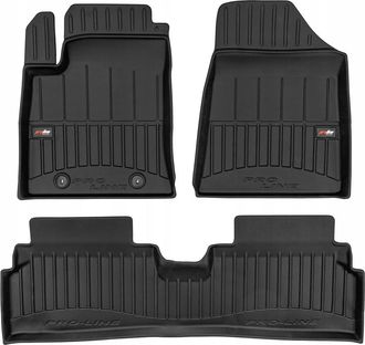 OEM Alfombrillas De Goma Para Hyundai Kona 2 Ev El&eacute;ctrico Desde 2022 - Canaleta 3d