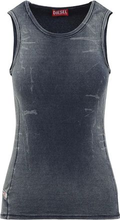 Diesel Top In Maglia A Coste-Uomo