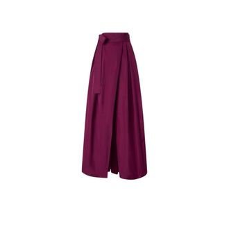 Pinko Wide Trousers, female, Purple, Size: XL Cavallina Skirt
