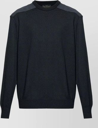 Paul & Shark fine-knit virgin wool crew-neck regular-fit jumper