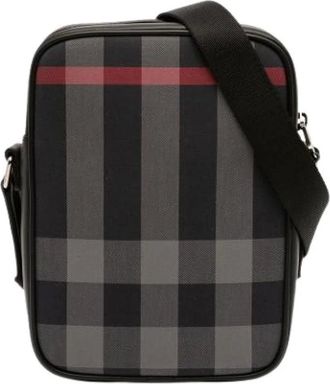 Burberry Pre-owned Cross Body Bags, female, Multicolor, Size: ONE SIZE Pre-owned Nylon Crossbody Bag