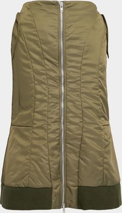 Simone Rocha Padded Sculpt Midi Bomber Skirt