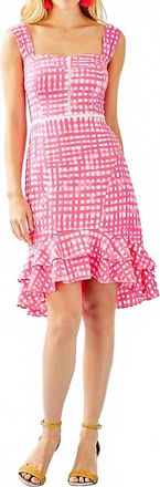 Lilly Pulitzer Avalyn Stretch Dress In Pink Tropics Feelin Beachy
