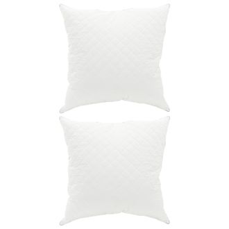 vidaXL Cuscino Fulda 2 Pz 80 X 80 Cm 100% Piuma Doca E Piumino Bianco Vidaxl