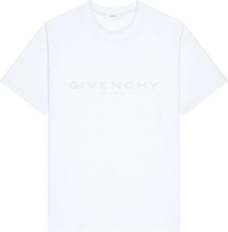 Givenchy White Logo T-shirt