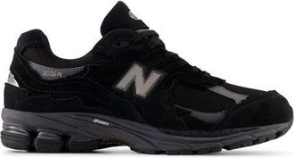 New Balance Unisex U2002DX in Nero/Grigio, Pelle Scamosciata/Rete, Taglia 40.5