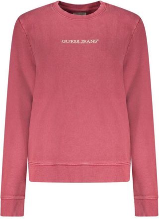 Guess Rode Katoenen Dames Sweatshirt