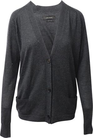 Isabel Marant Cardigan in Dark Grey Cashmere