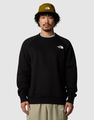 The North Face Nse - Felpa con maniche raglan e riquadro nero tnf