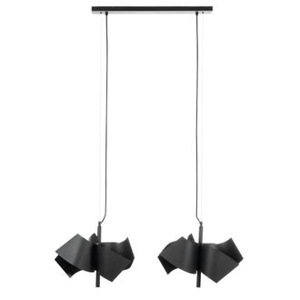 Lucande Lucande L&aacute;mpara Colgante imron En Negro De Metal