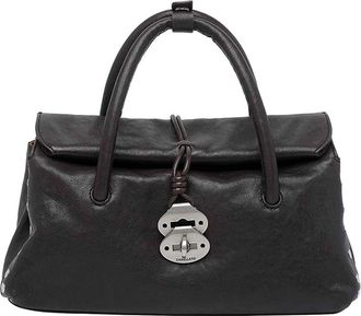 Zanellato Dotta Tobacco Handbag
