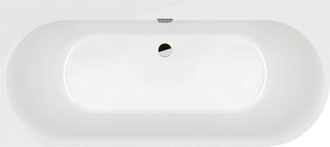Villeroy & Boch Oberon 2.1 - Ba&ntilde;era 180x80 Cm, Variante Izquierda, Blanco Alpino Ubq180obn9cl00vd01