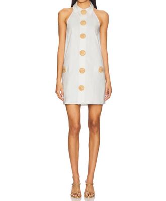 My Beachy Side Amber Mini Dress In White