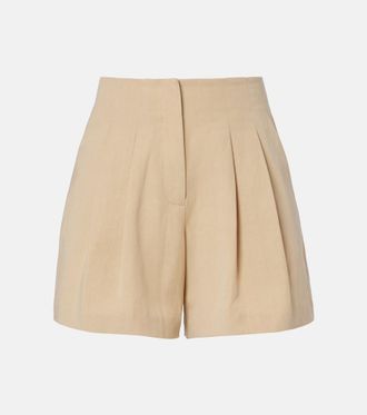 Veronica Beard Shorts Gables plisados