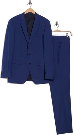 BOSS Huge Solid Wool Suit in Navy at Nordstrom Rack, Size 44 Long