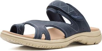 Dr. Scholls Island Breeze Womens Sandals Blue Sky : 9.5 M, Synthetic