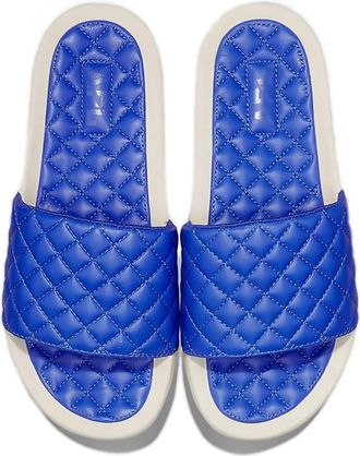 Athletic Propulsion Labs Womens Lusso Slide Sandal In Cobalt/pristine